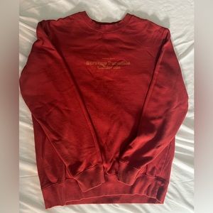 Used - Size Medium, Red Crewneck Sweater